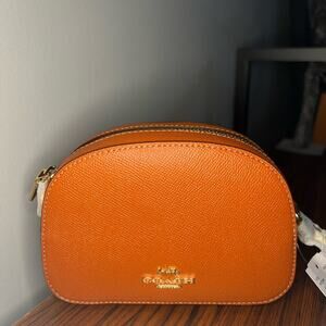 NWT Coach Mini Serena Crossbody - Orange